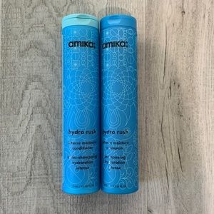 Amika Hydro Rush Intense Moisture Shampoo & Conditioner 9.2 oz Duo Set